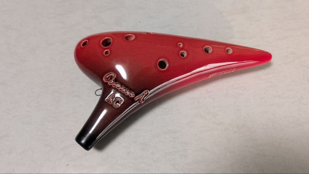 オオサワオカリナ iシリーズ　アルトC管 AC 収納ケース付き