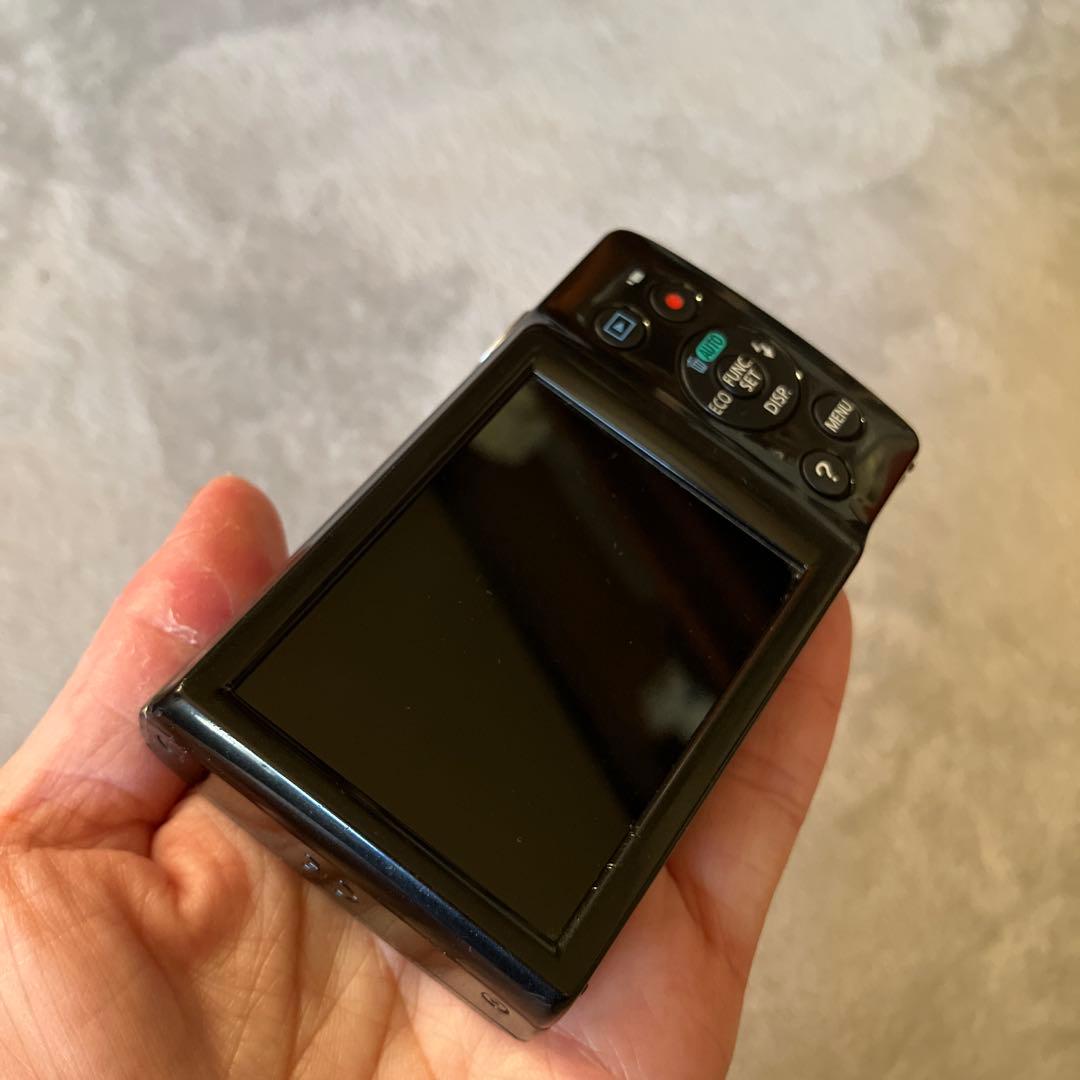 中古　Canon IXY120 コンパクトデジタルカメラ キヤノン ブラック