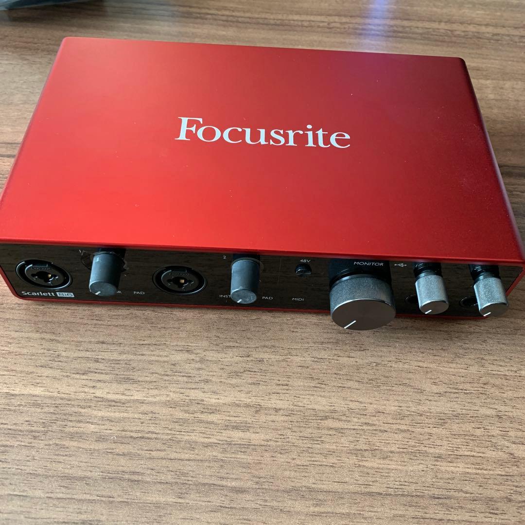 Focusrite Scarlett Gen 8i6 オーディオインターフェイス