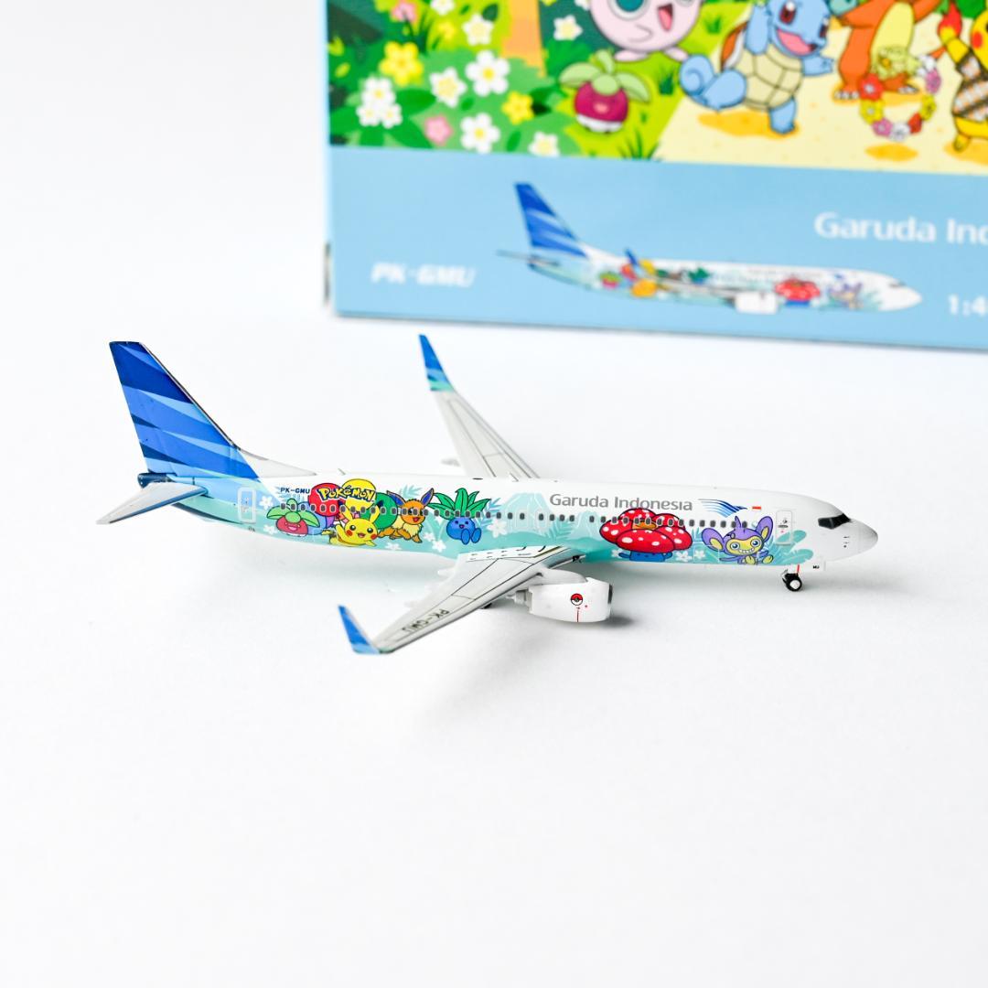 ガルーダインドネシア航空 B737-800 ポケモン塗装 1/400