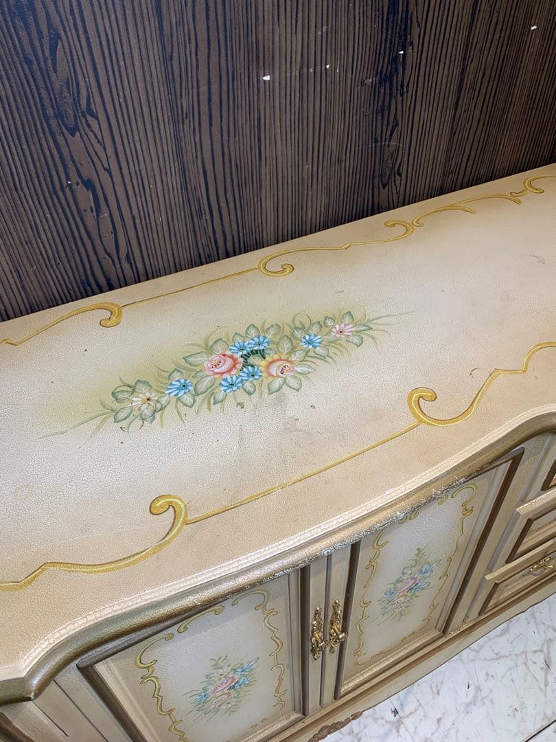 ☆送料無料☆ アンティーク　キャビネット