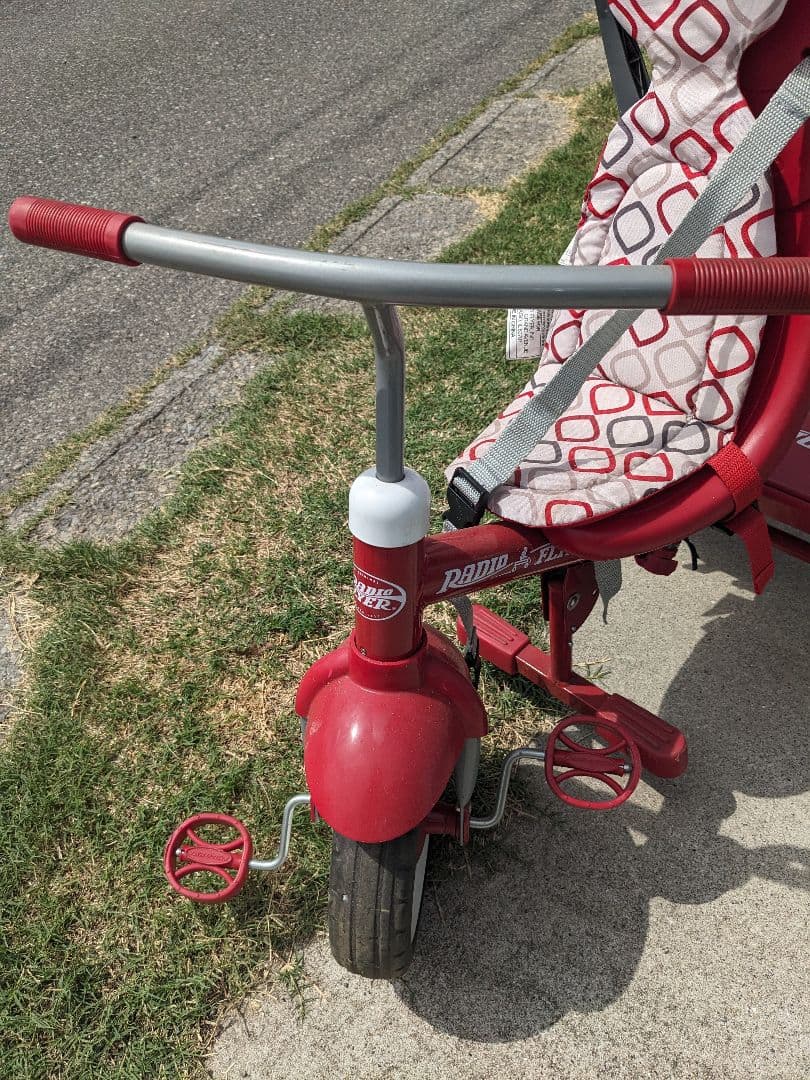 ラジオフライヤー　コストコ　三輪車　レア　希少価値あり　日除け　ケース付き