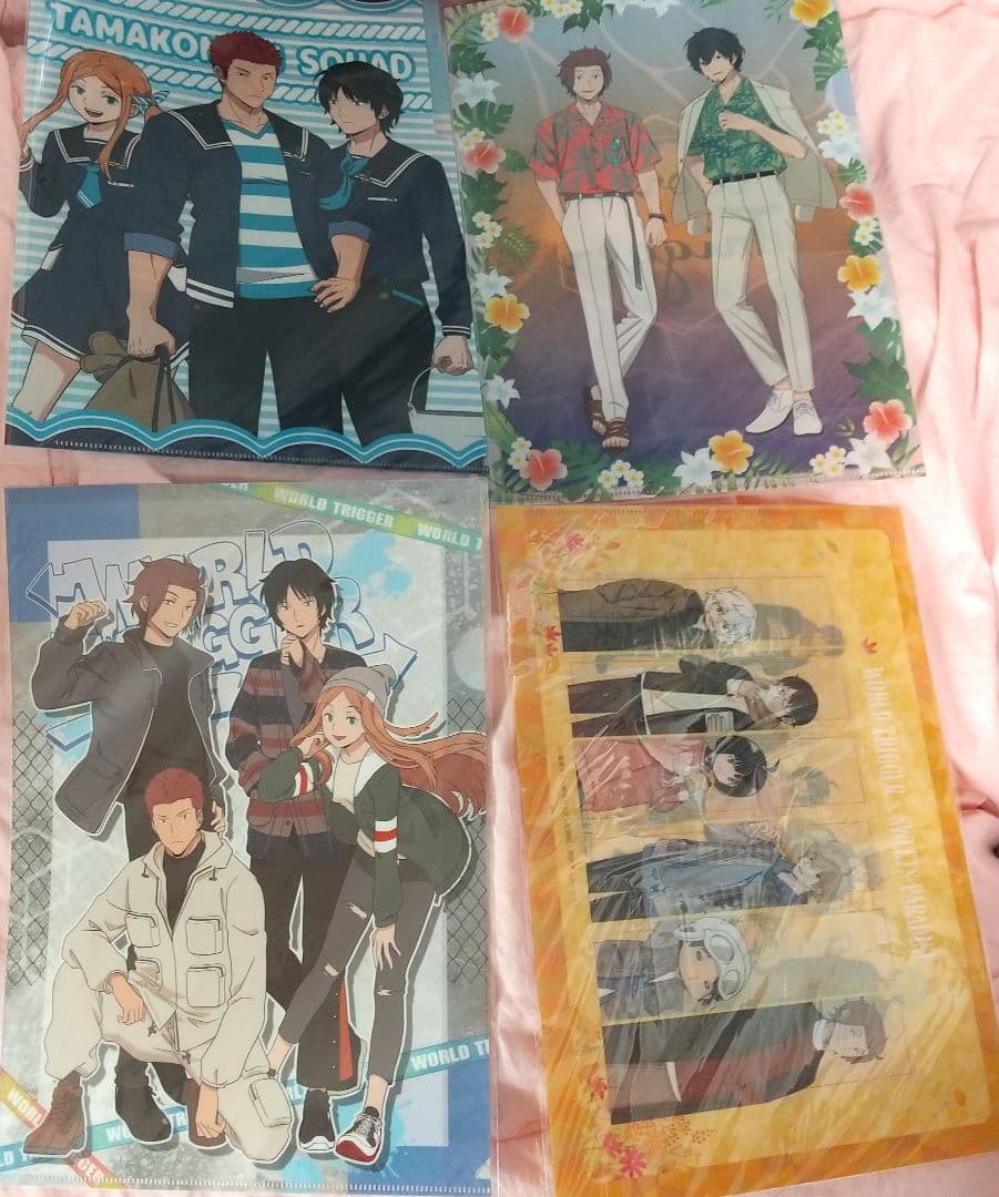 ワートリ ワールドトリガー 玉狛グッズセット 缶バッジ キーホルダー等