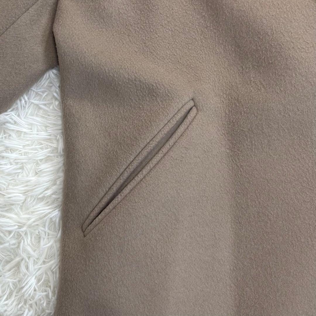 【美品✨】IENA MANTECO チェスターコート ロング モカベージュ S