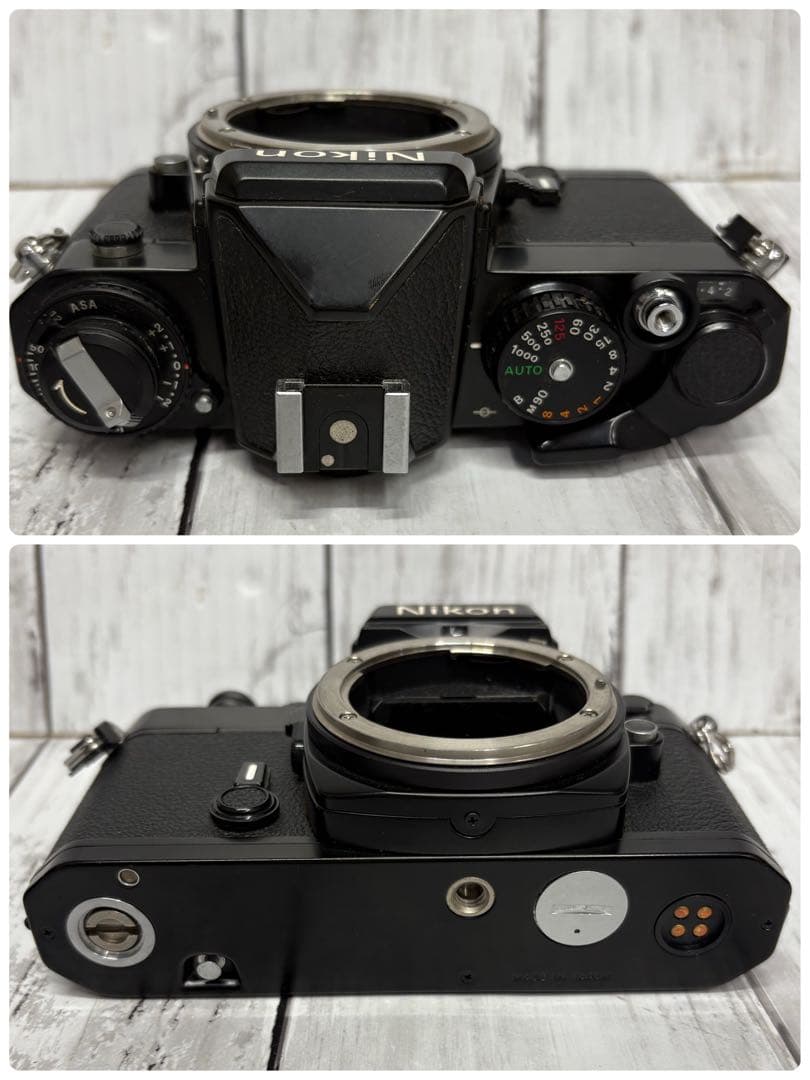 Nikon FE フィルムカメラ　MICRO−NIKKOR レンズ付き　訳あり‼️