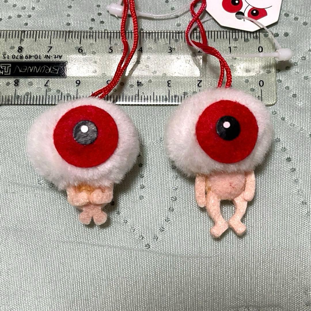 目玉おやじ 根付け&マスコット＆一反もめん ぬりかべ(ゲゲゲの鬼太郎)平成レトロ