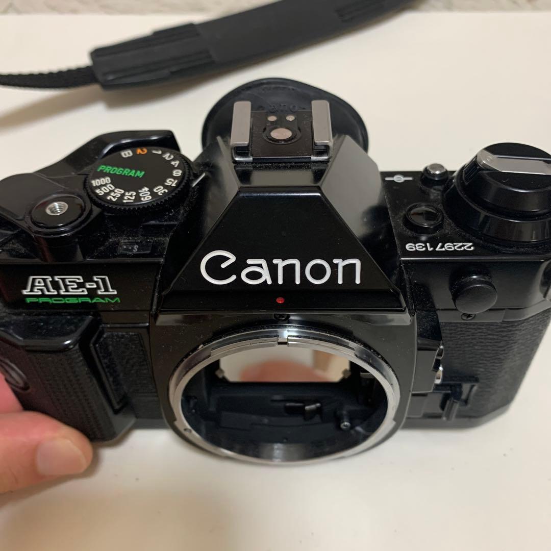 Canon AE-1 PROGRAM フィルムカメラ 50mmレンズ付