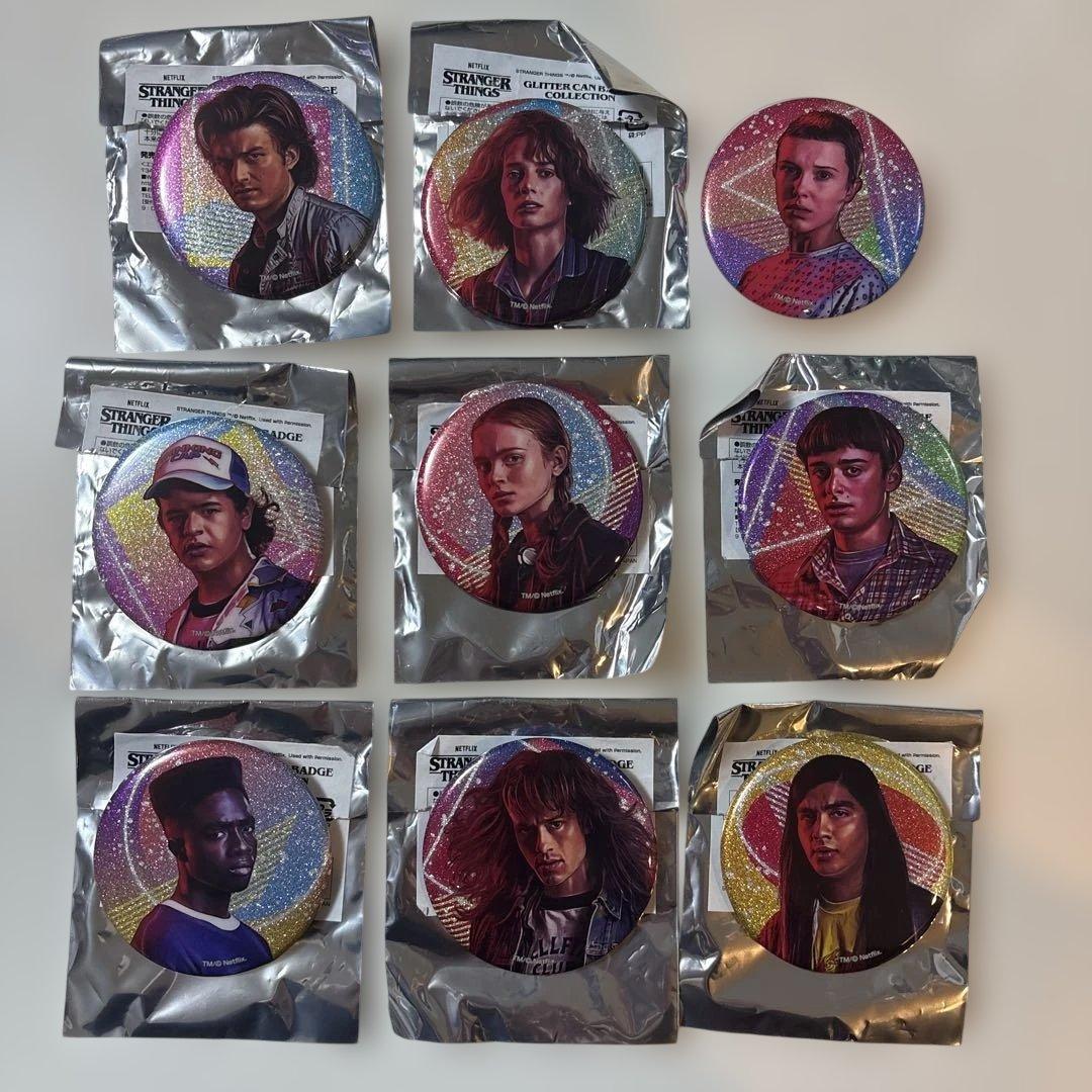 ストレンジャーシングス 東京コミコン2022 缶バッジ 9個セット