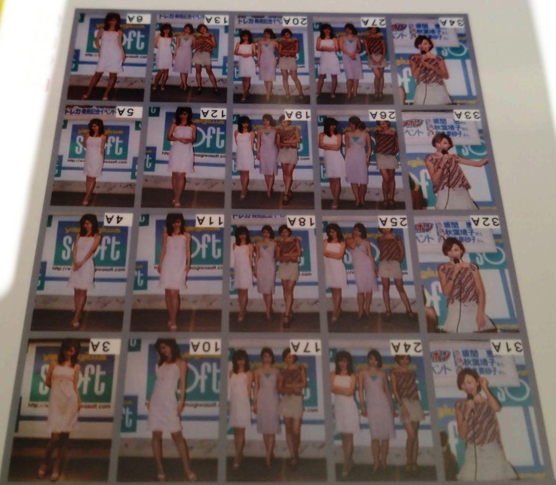 坂間恵　ほか　写真　はがきサイズ　36枚　レースクイーン　アイドル　タレント