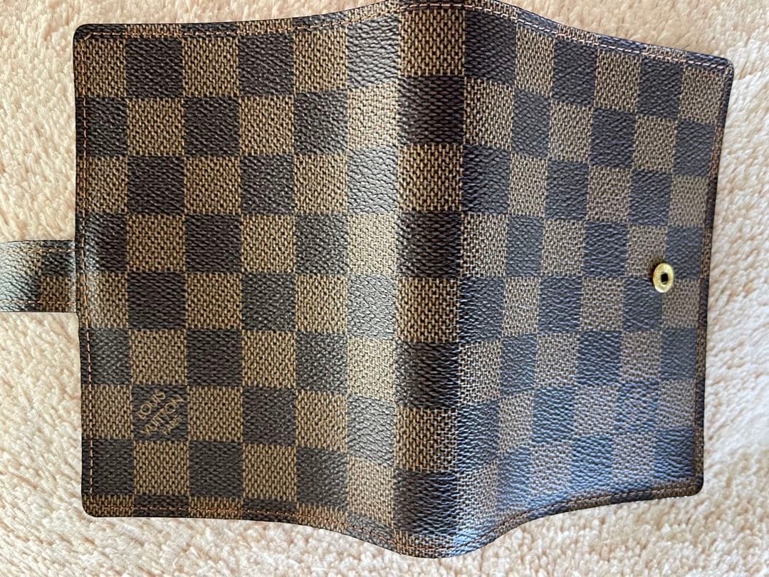 ルイヴィトンダミェ手帳