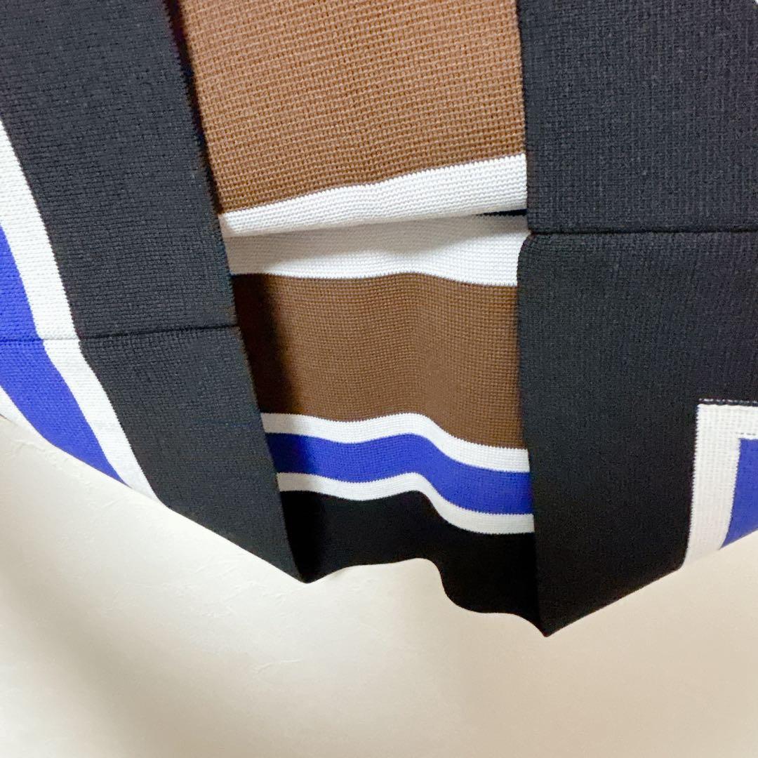 ✨美品✨アドーア ラインニットスカート 定価5万 Iライン モダン 上品