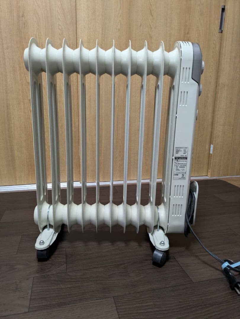 YAMAZEN DDL182(W) オイルヒーター 1200W