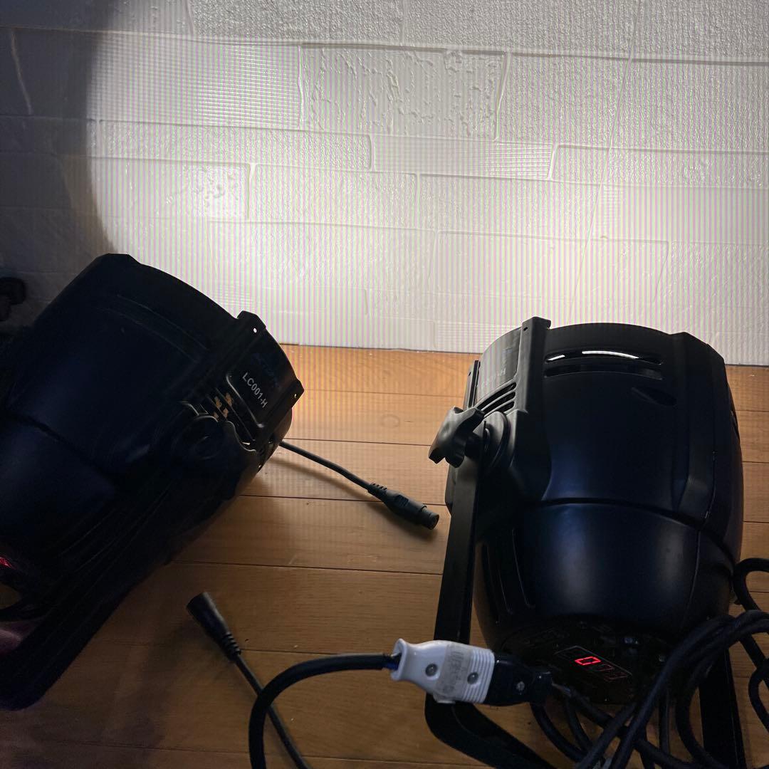 COBパーライト　クランプ付き　2台　DMX照明