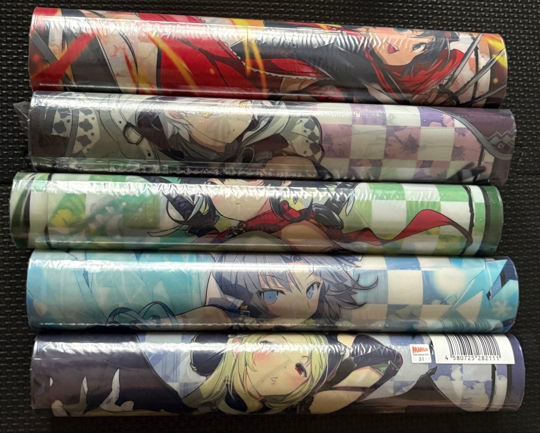 閃乱カグラ Webくじ A3クリアポスター全5種