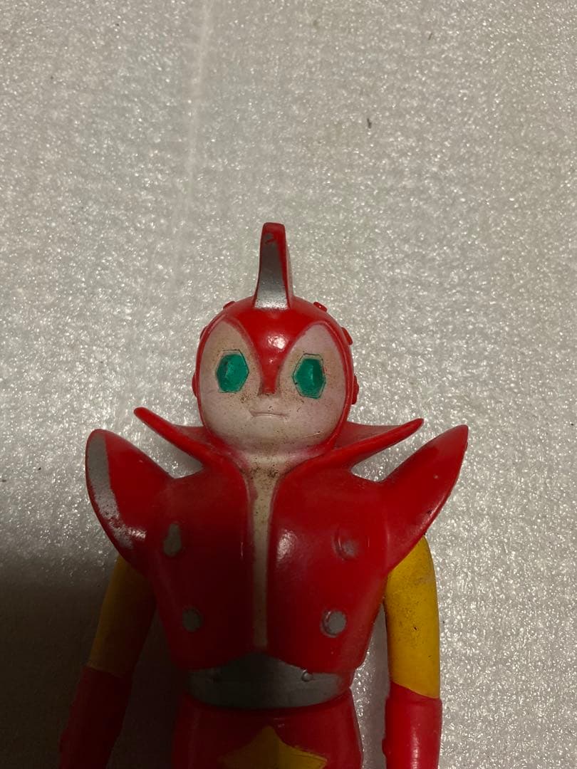 小さなスーパーマン／ガンバロン。ビニール人形。ブルマァク【美品】。