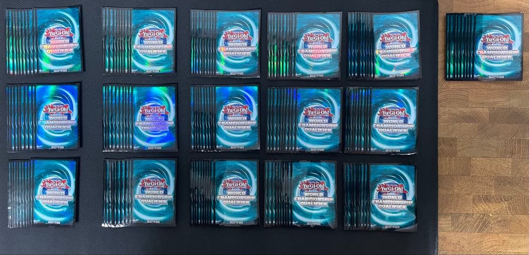 遊戯王 WCQ 2017 スリーブ　ミントグリーン　159枚