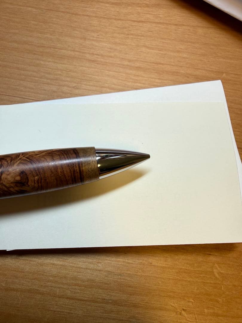 【激レア杢】《新品未使用》工房楔　ローズウッド瘤杢 シャープペンシル