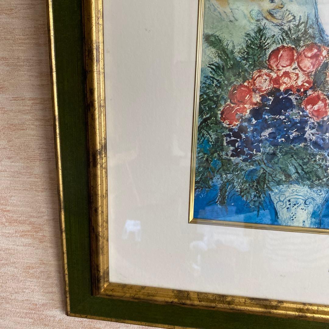 専用✴︎シャガール絵画 【ブルーエンジェル】50✖️43