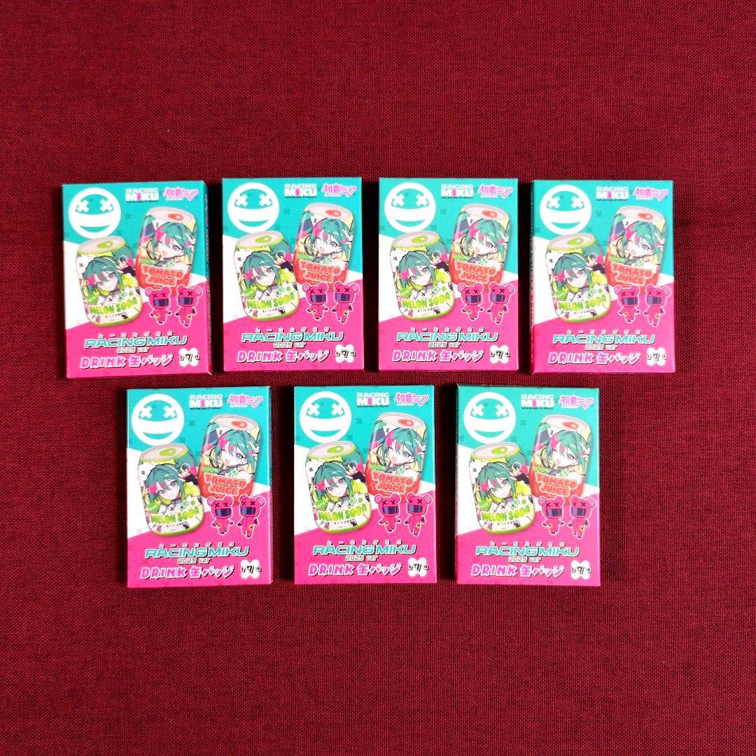 【缶バッジ】『レーシングミク2025Ver.』Drink缶バッジ〈全７種〉