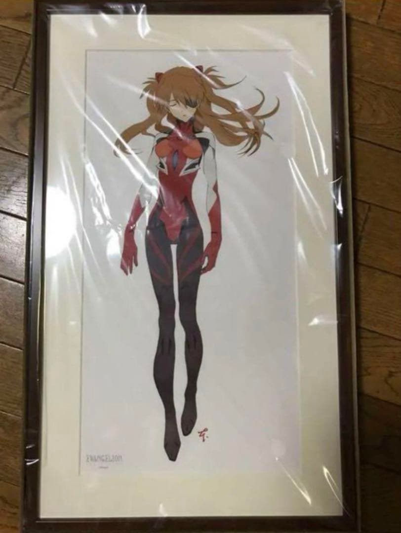 エヴァ展　複製原画　アスカラングレー