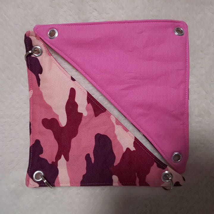 三角コーナーハンモック（迷彩柄）  春・秋仕様   2枚組  1200円