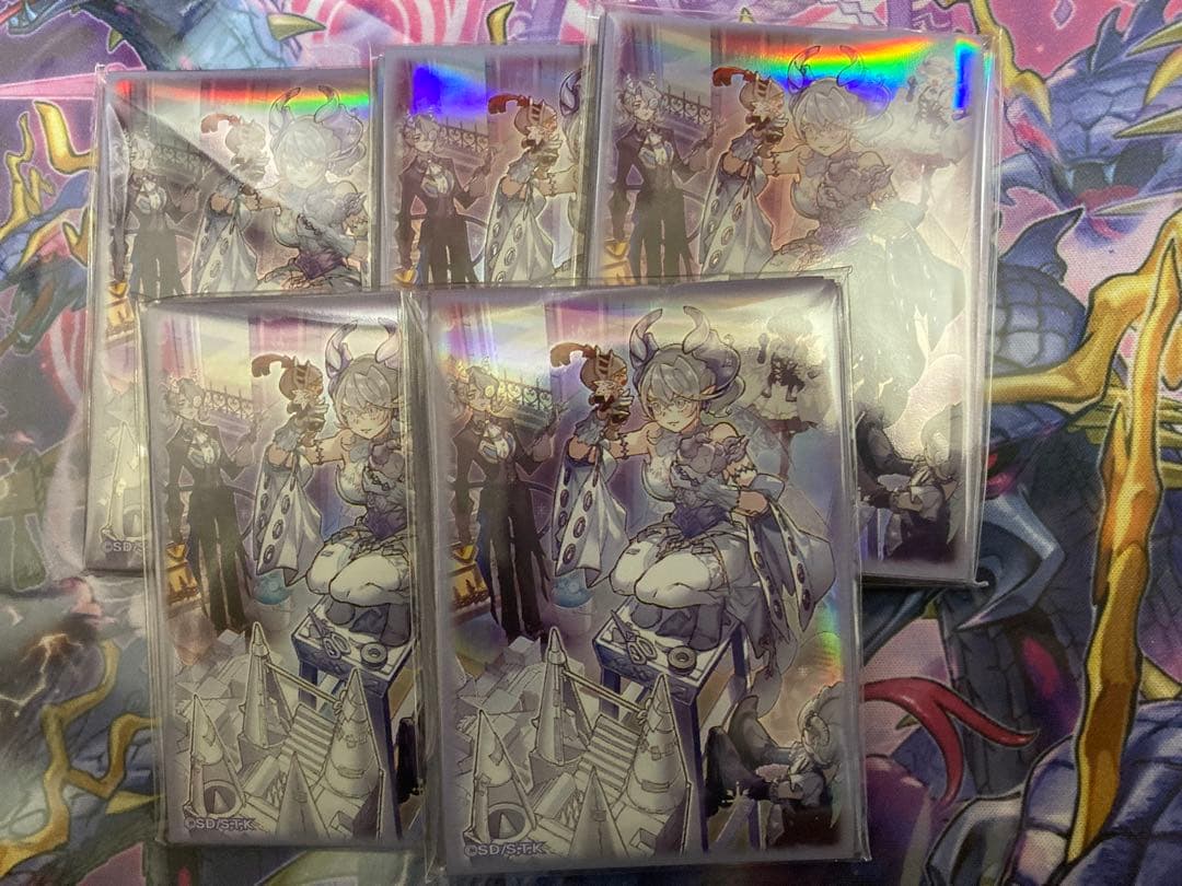 遊戯王　ラビュリンス　トラップホリック　スリーブ　5セット