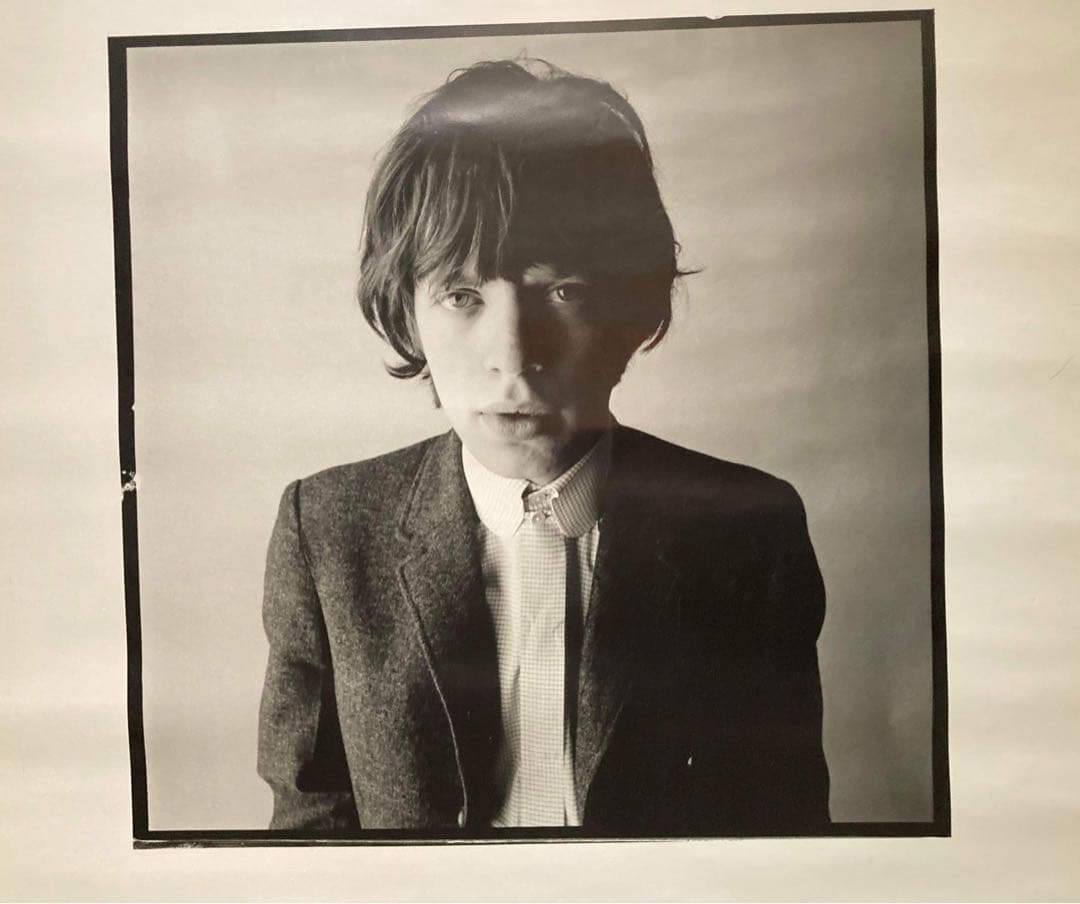 【ヴィンテージポスター】デヴィッドベイリー　ミックジャガー 1964 539