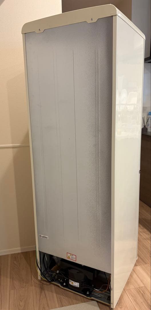 レトロスタイル ミント色 2ドア冷蔵庫