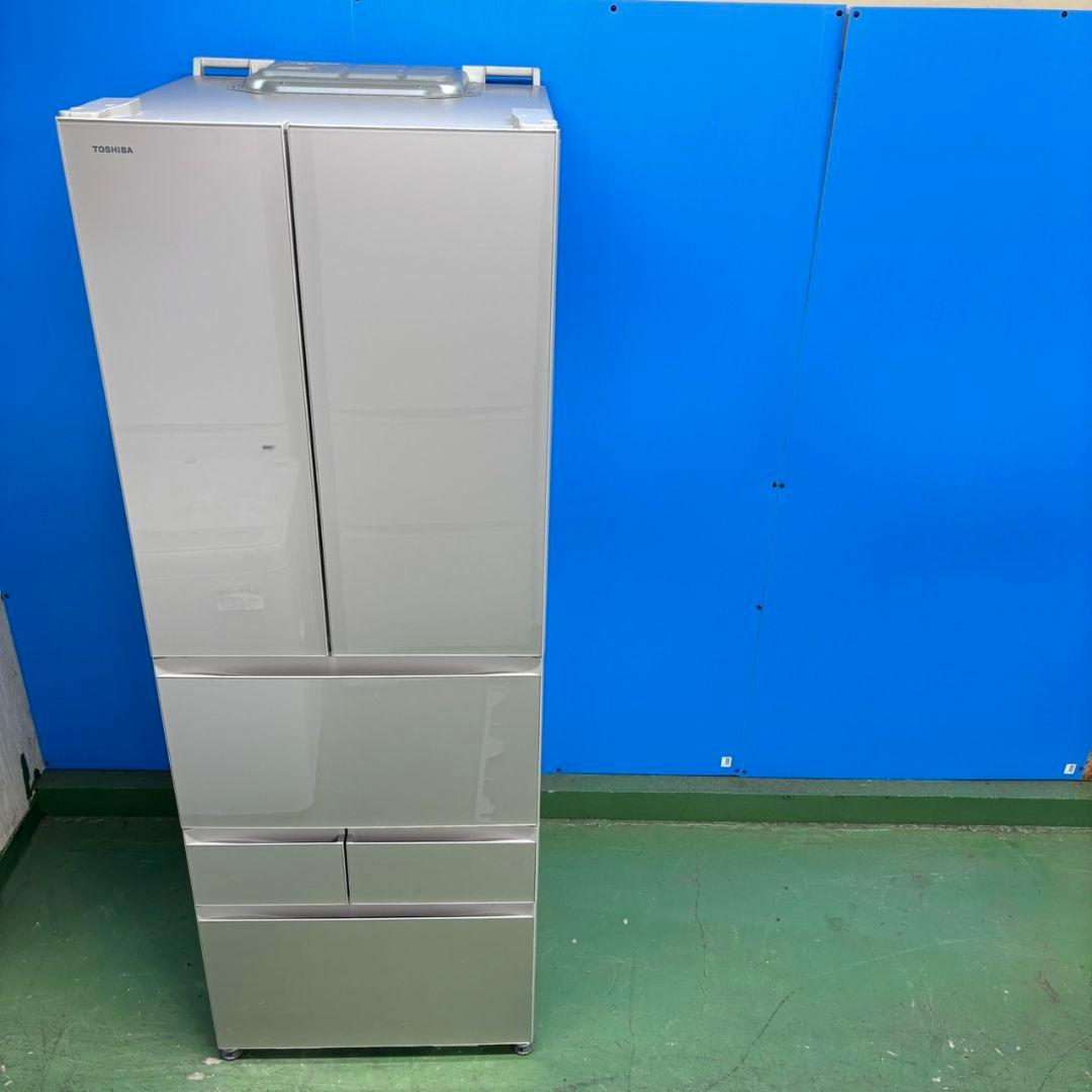 507 東芝 大型冷蔵庫 500L強　家庭用　観音開き　自動製氷　大人気