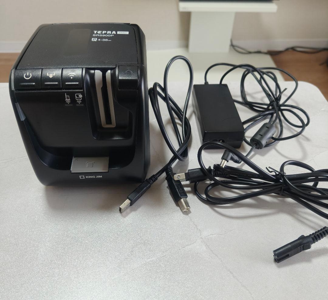 KING JIM SR5900P　ラベルプリンター　TEPRA