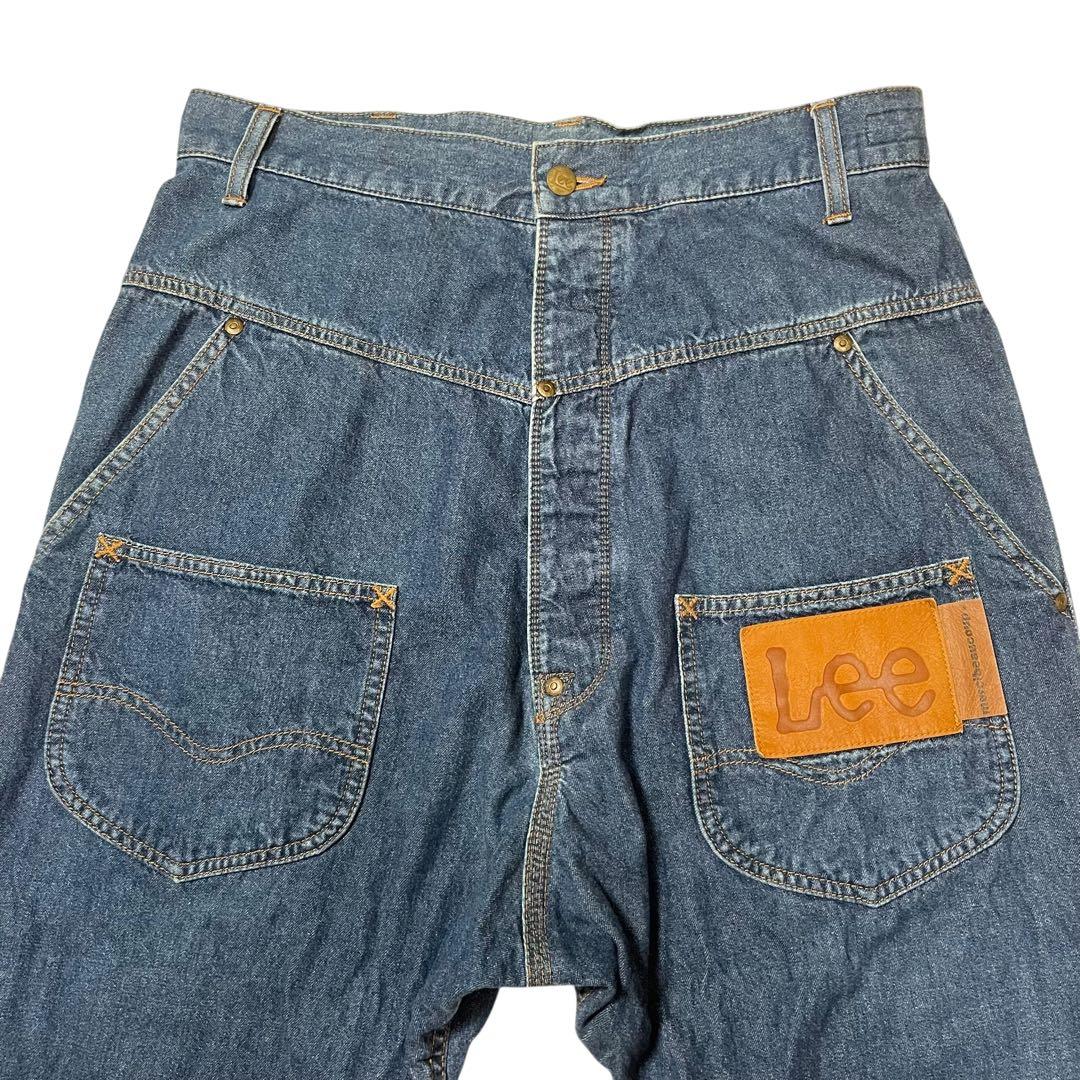 Lee × mercibeaucoup サルエルデニムパンツ M インディゴ染め