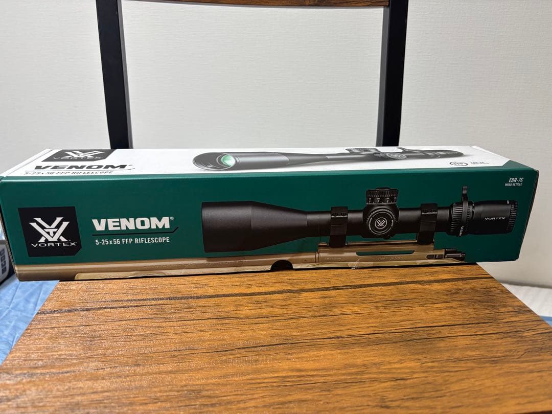 実物 Vortex ボルテックス Venom 5-25x56 FFP スコープ