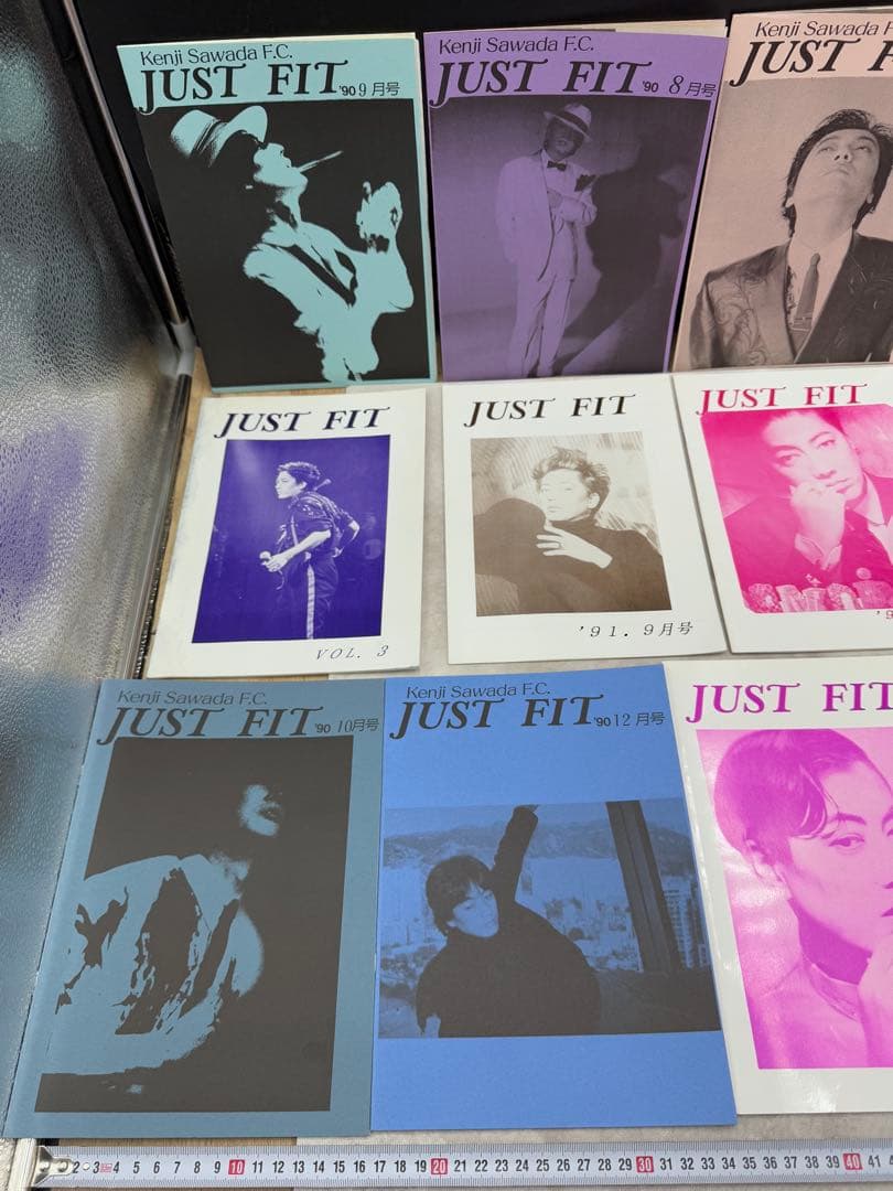 Ｑ１　希少 レア 沢田研二ファンクラブ会報誌　JUST FIT 入手困難