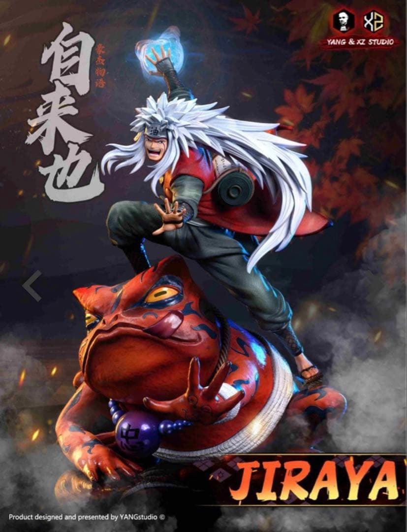 【ナルト】NARUTO 自来也 ガレージキットフィギュア