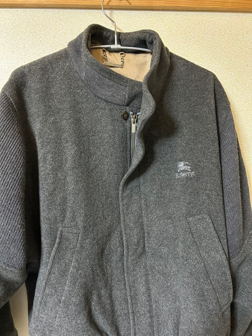 ジャケット・アウター 80s Burberry short wool Harrington