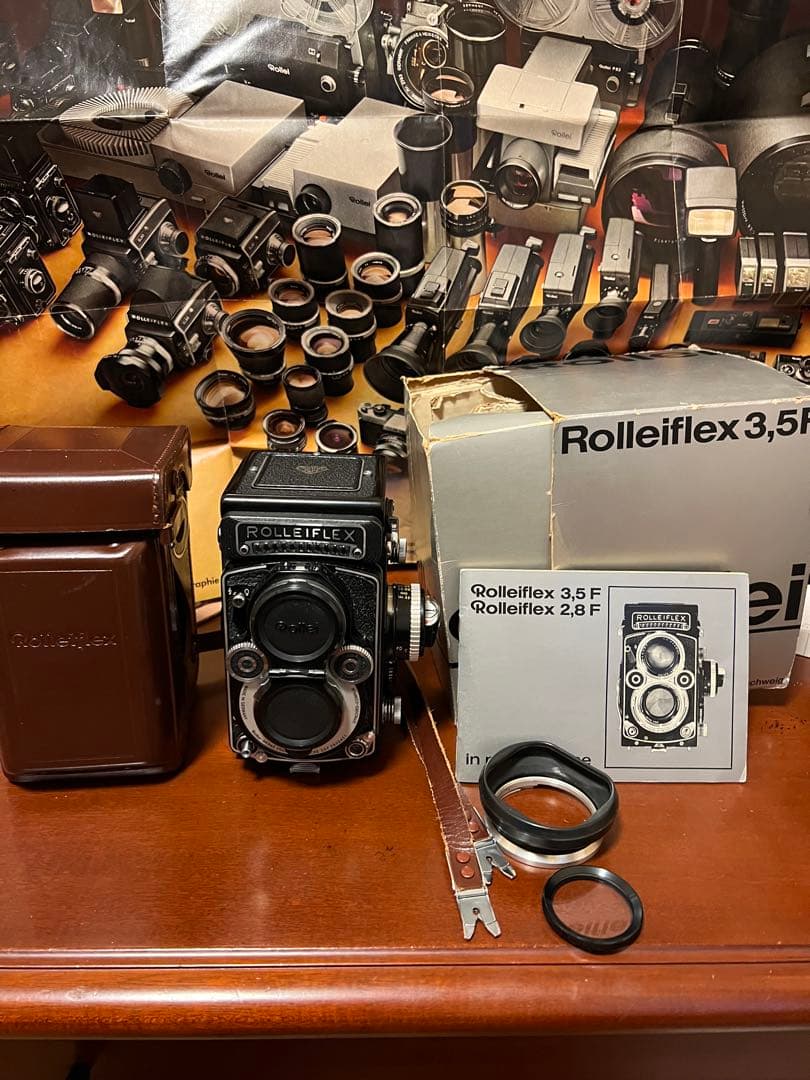 Rolleiflex 3.5F 二眼レフカメラ