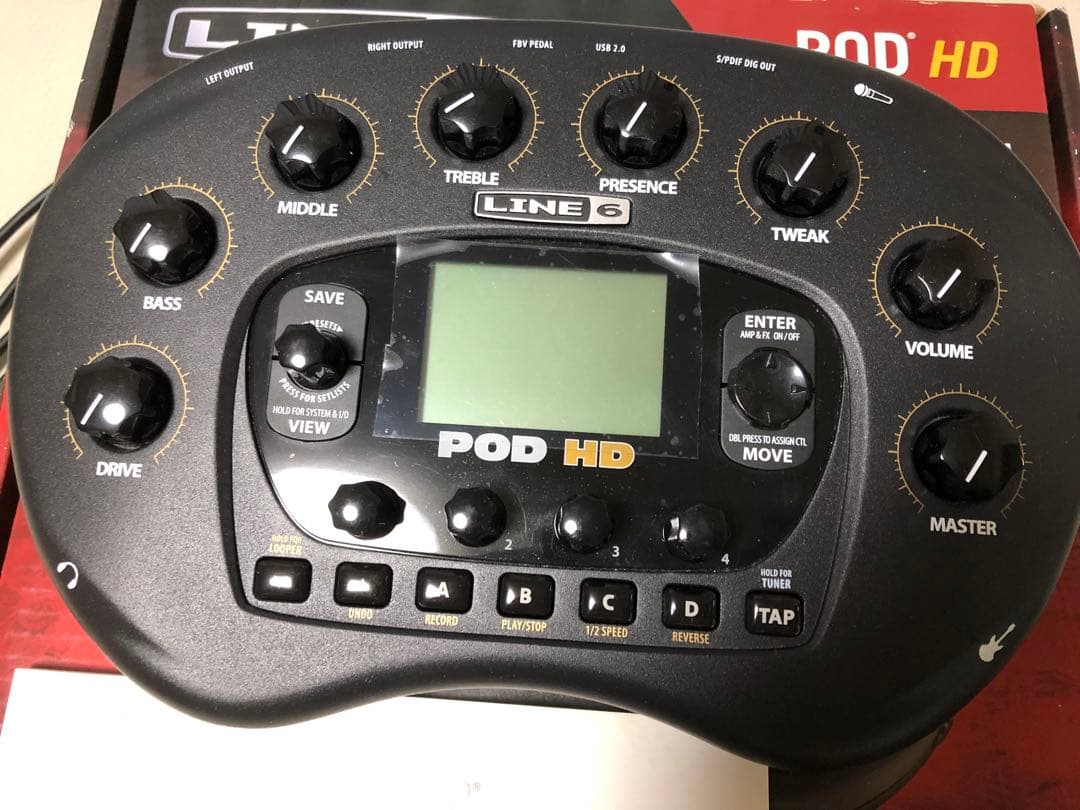 LINE6 POD HD アンプシミュレーター
