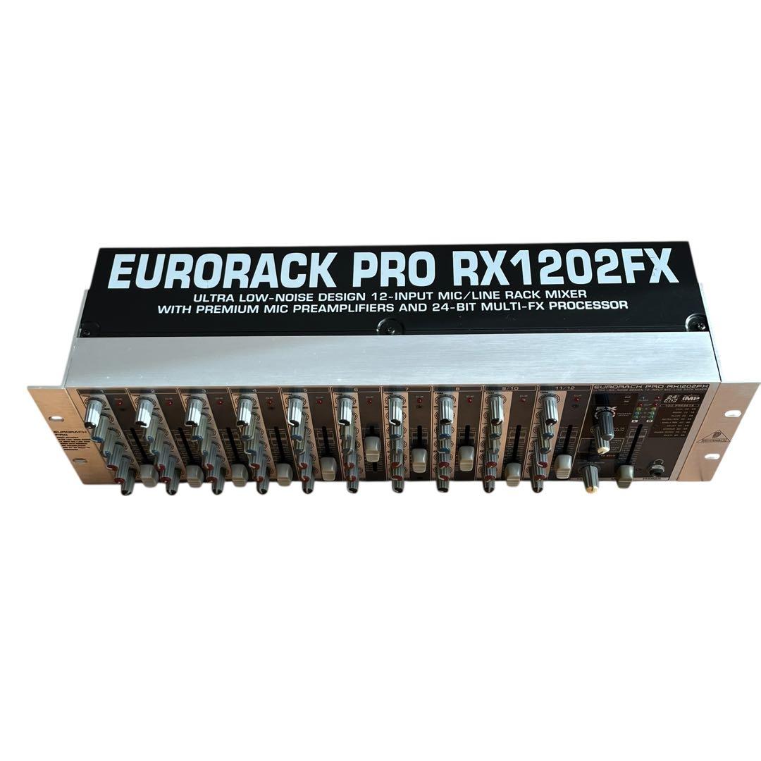 ラインミキサー Behringer eurorack pro RX1202FX