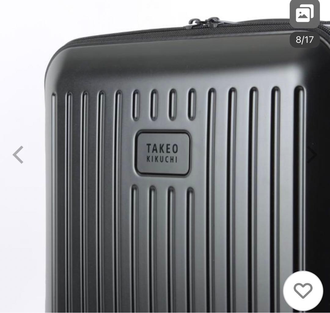 タケオキクチ スーツケース 機内持ち込み LCC対応 SSサイズ 22L