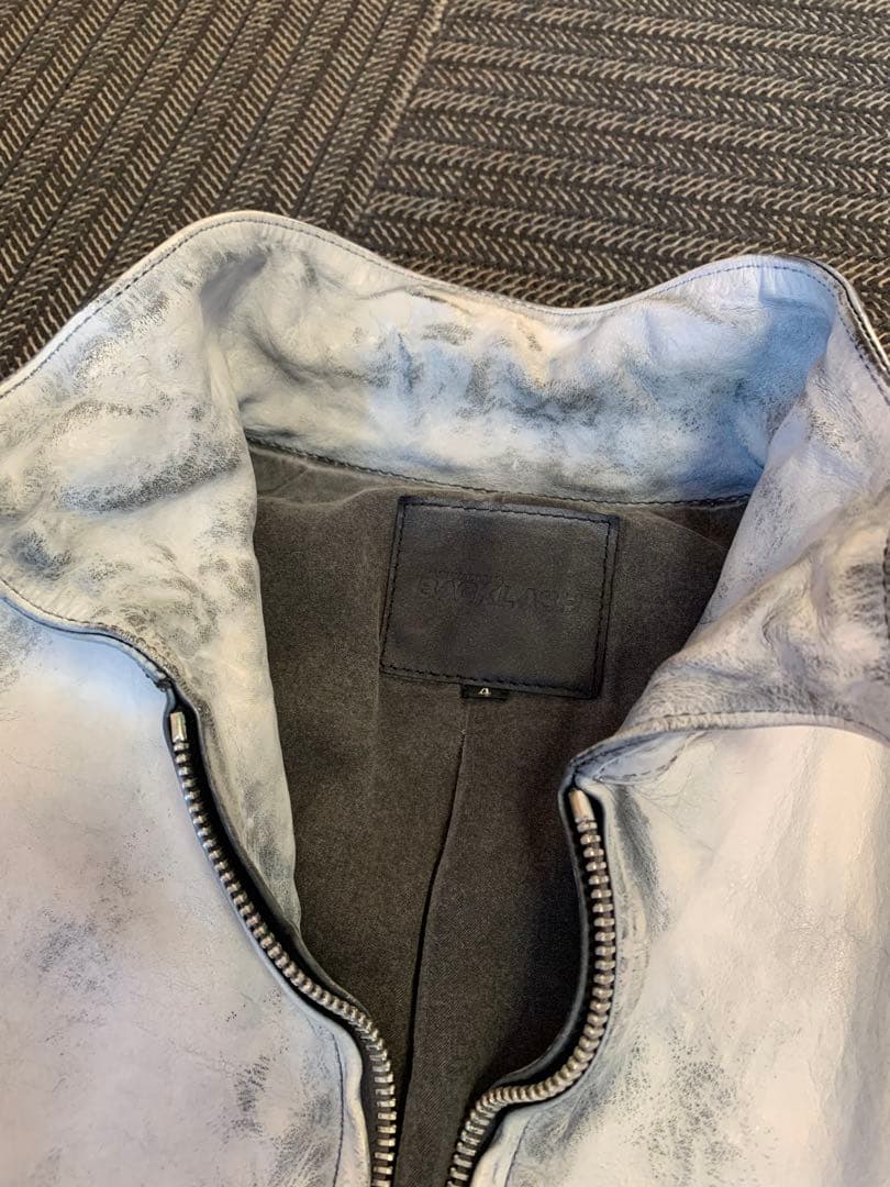 BACKLASH バックラッシュ 1577-01 牛革 シングルライダース XL