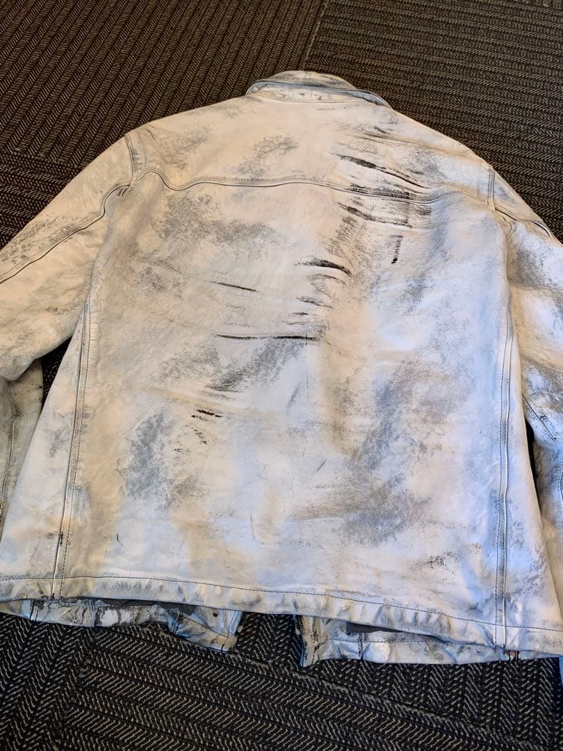 BACKLASH バックラッシュ 1577-01 牛革 シングルライダース XL