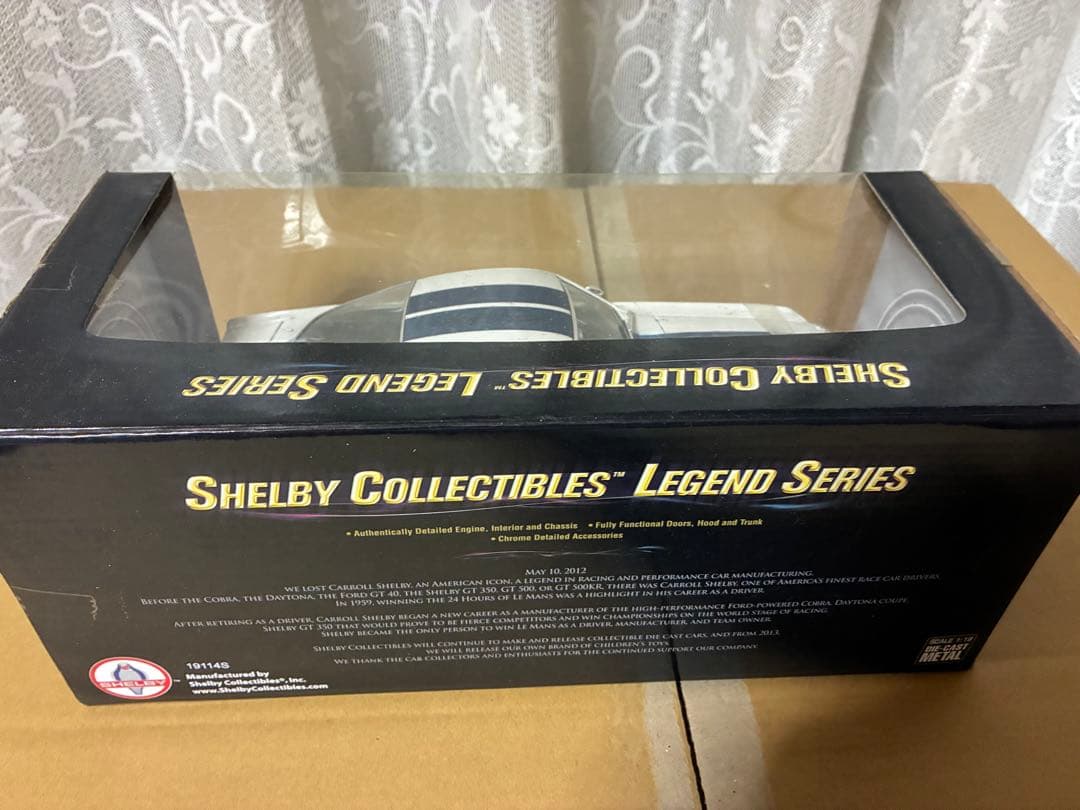 1966 Shelby GT350 ミニカー1/18