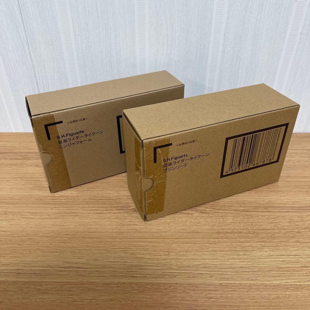 S.H.Figuarts 仮面ライダータイクーン ブジン、ニンジャセット未開封品