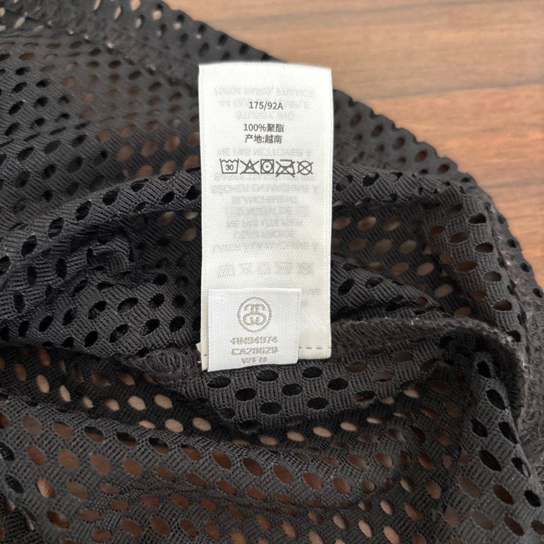 STUSSY TEAM JERSEY 80 ブラック　メッシュ M