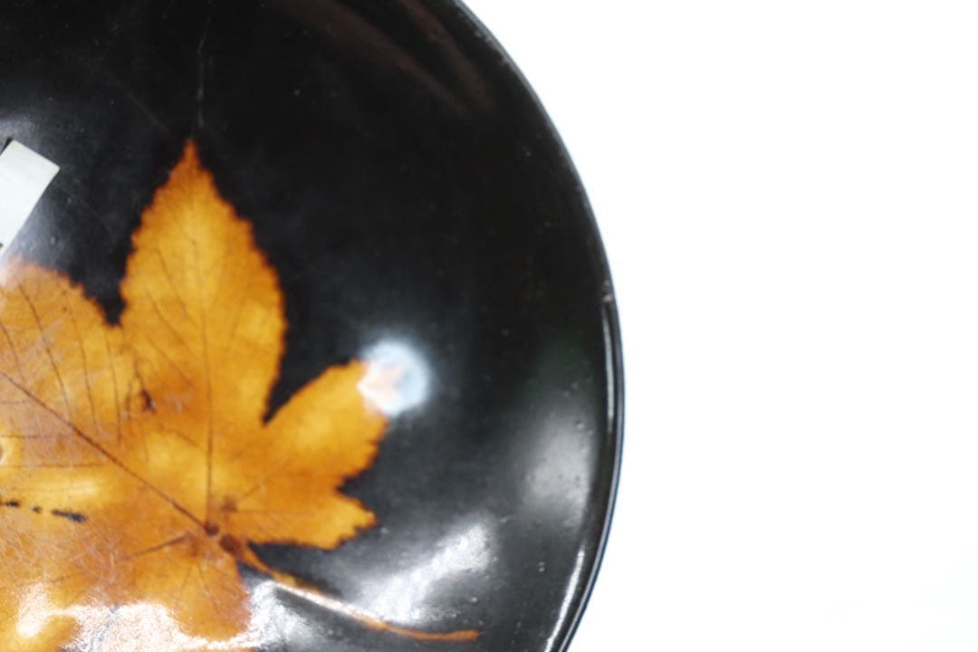 中国　木の葉天目茶碗　吉州窯　送料込み250330