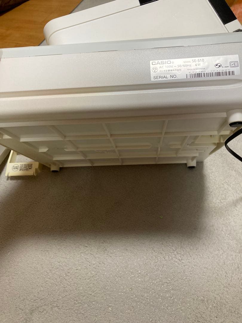 CASIO SE-S10デジタルレジスター動作確認済み レシートロール紙付き