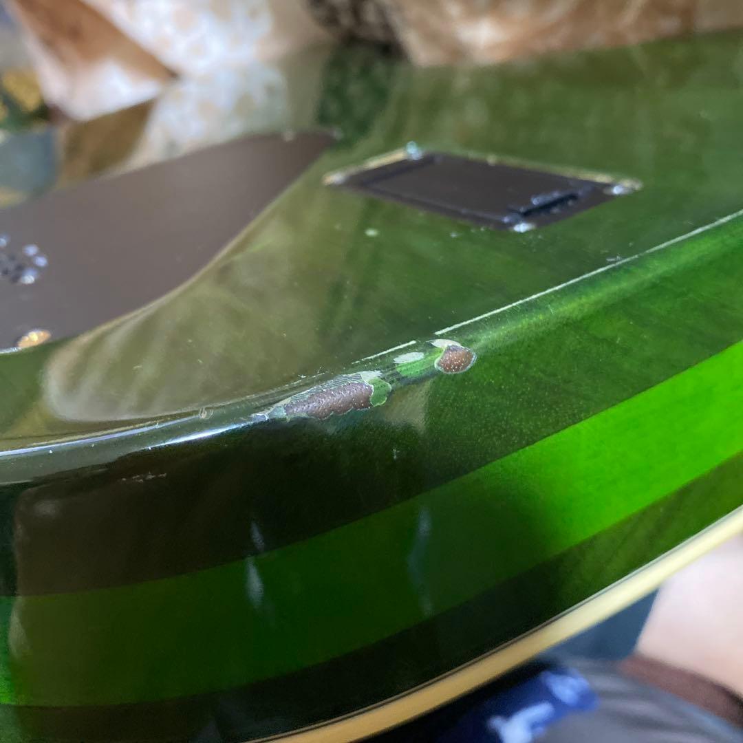 Schetter FA-TL スパークリンググリーンギター