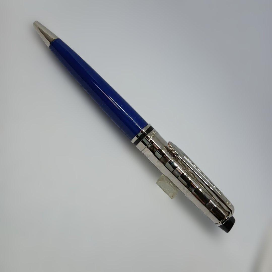 WATERMAN エキスパートDXブルーCTBPボールペン レザーケース付き
