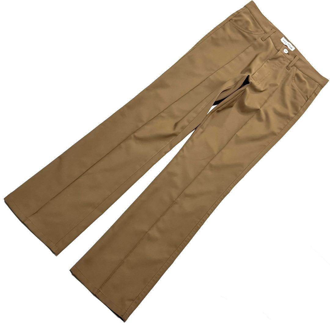 阿佐ヶ谷三姉妹さん専用極美品　TTTMSW 日本製 ロゴ付 フレアチノパン