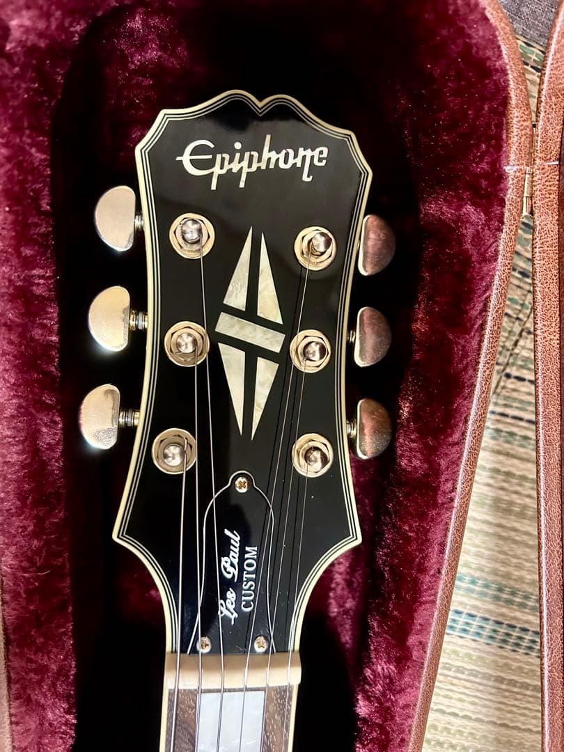 美品❣️Epiphone Les Paul Custom Ebony